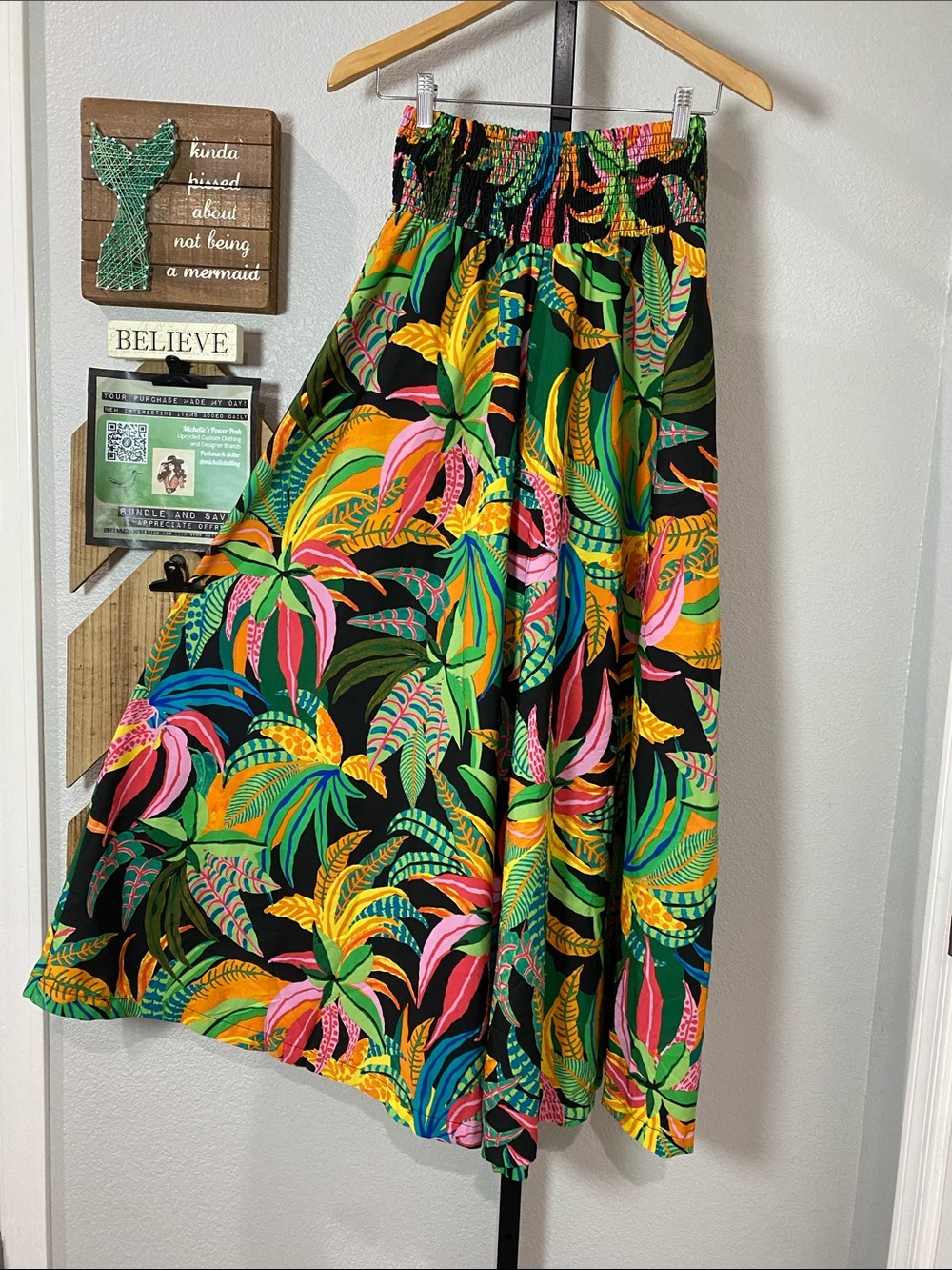 Live 4 Truth Tropical Wide Leg pants - w12-21 r16 L30